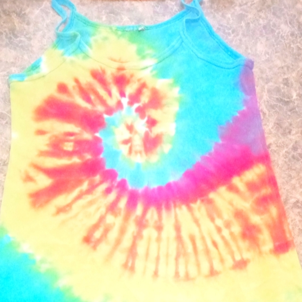 Tye dye dress large